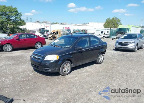 2009 Chevrolet Aveo Ls/Lt из США, поврежденный, VIN KL1TD56EX9B361164
